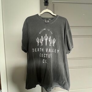 Comfort Colors Charcoal Graphic Tee